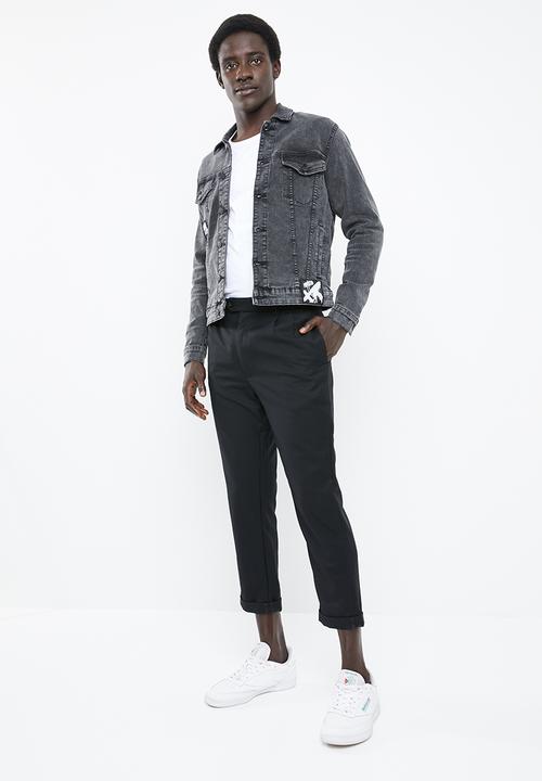 Only & Sons - Coin badge jacket - black 