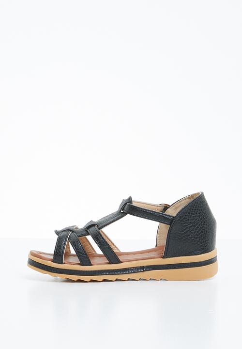 Naughty Kids - Annabela strap sandal - black