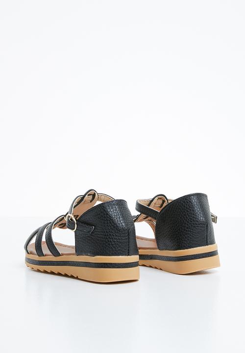 Naughty Kids - Annabela strap sandal - black