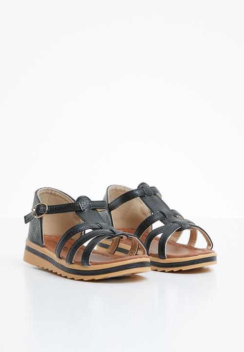Naughty Kids - Annabela strap sandal - black