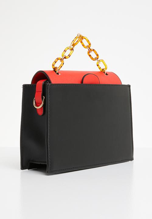 Superbalist - Luz square crossbody bag - black 