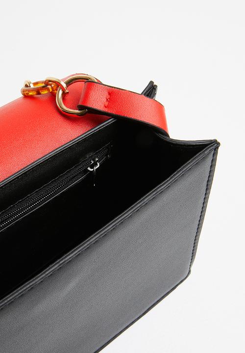 Superbalist - Luz square crossbody bag - black 