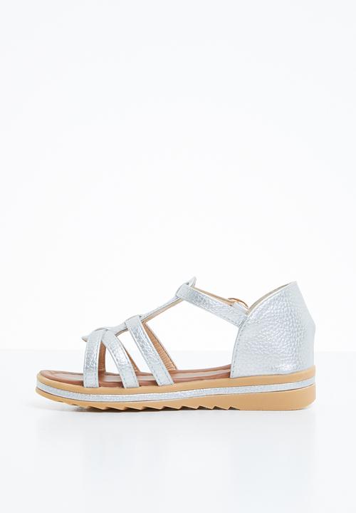 Naughty Kids - Annabela strap sandal - silver