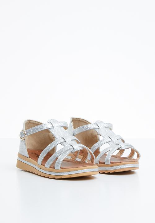 Naughty Kids - Annabela strap sandal - silver