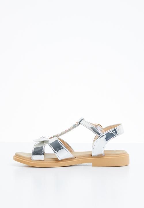 Naughty Kids - Annarose  strap sandal - silver