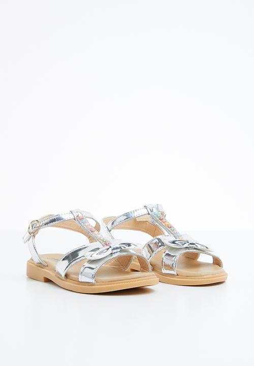 Naughty Kids - Annarose  strap sandal - silver