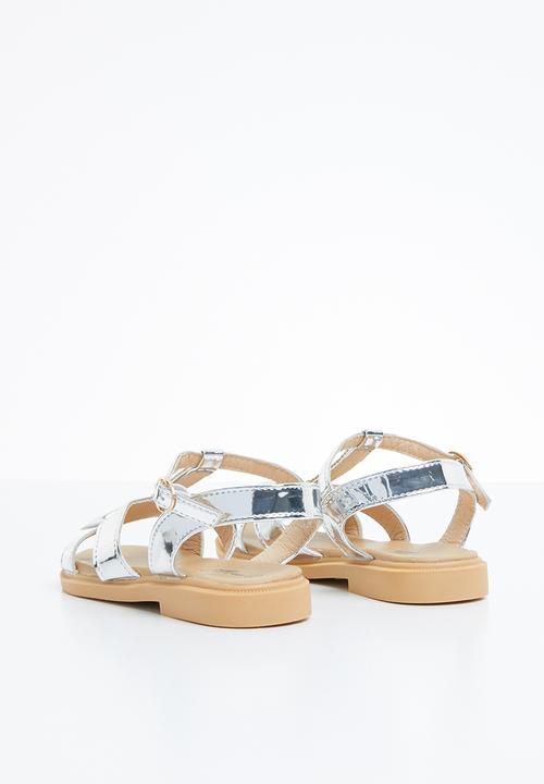 Naughty Kids - Annarose  strap sandal - silver