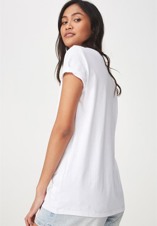 Cotton On - Tbar fox graphic tee Sex Pistols - white