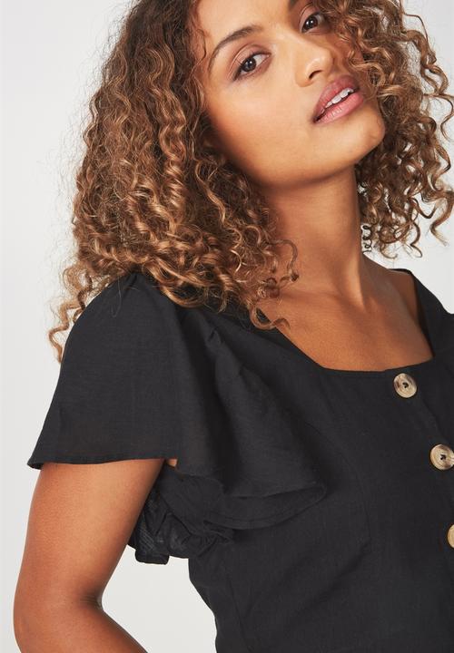 Cotton On - Ava blouse - black