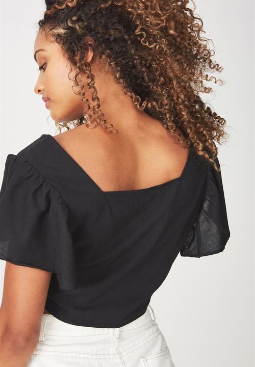 Cotton On - Ava blouse - black