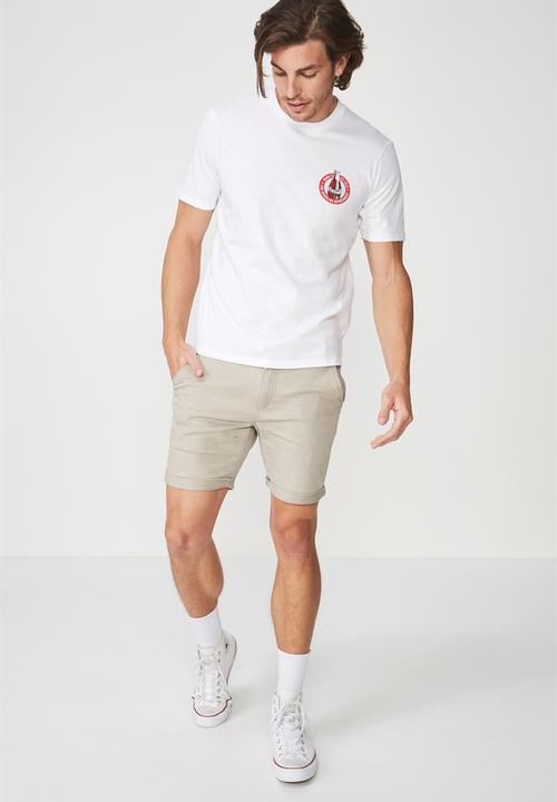 Cotton On - Coke-ice cold Tbar collaboration tee - white