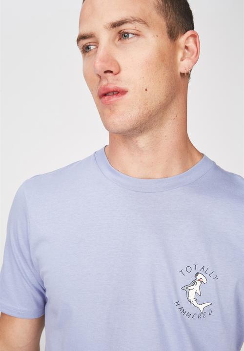 Cotton On - Totally hammered Tbar tee  - purple