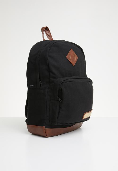 RVCA - Schooled back pack - black