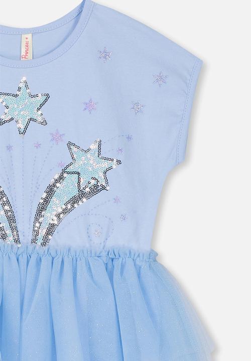 Cotton On - Iris tulle dress - blue