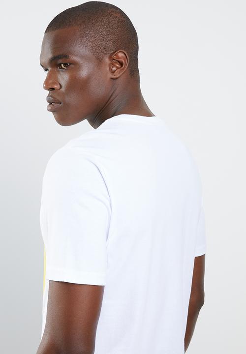 PUMA - Classics box logo tee - white