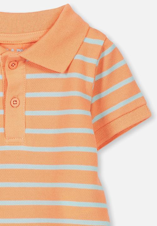 Cotton On - Hugo polo tee - orange