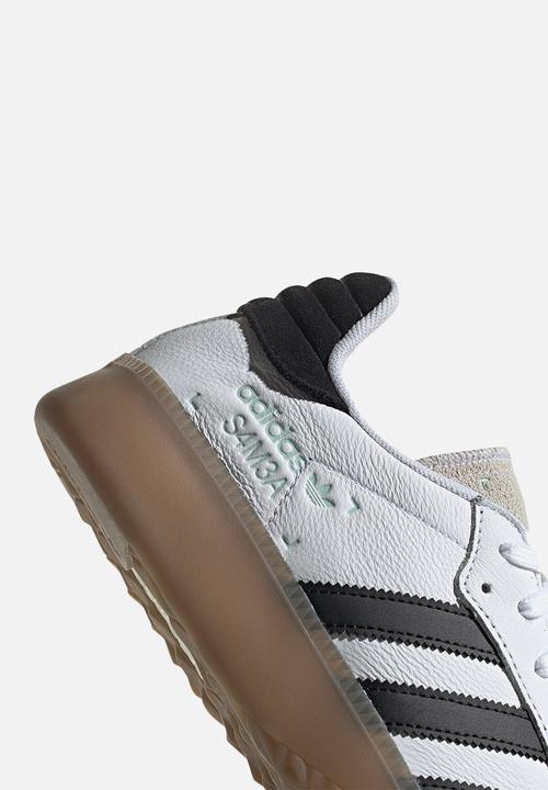 adidas Originals - SAMBA RM - black/white/clear mint