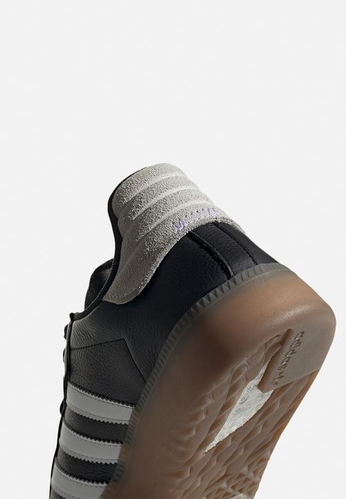 adidas Originals - SAMBA RM - black/white/clear orange
