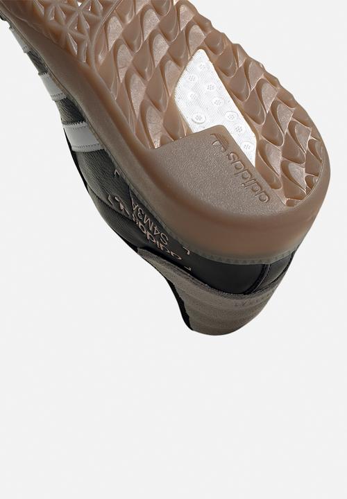 adidas Originals - SAMBA RM - black/white/clear orange