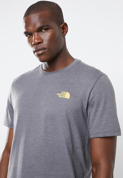 The North Face - Red box tee - grey