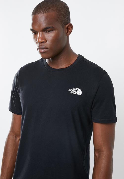 The North Face - Red box tee - black