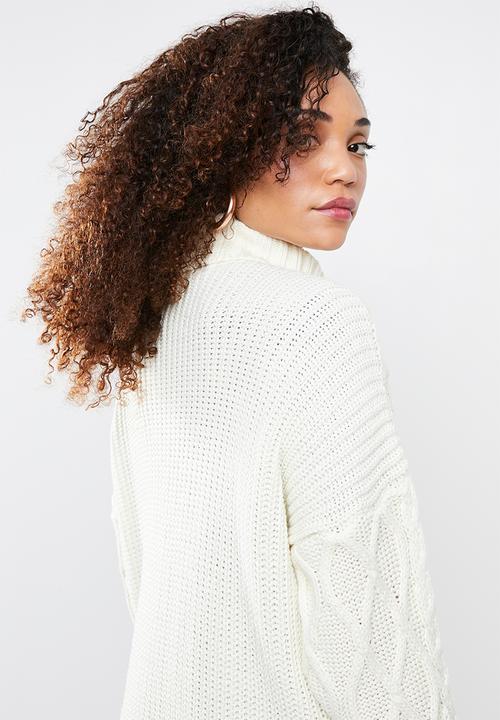 Superbalist - Cable knit chunky - cream