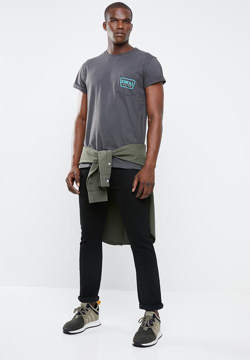 O'Neill - Trapeziod pocket tee - grey