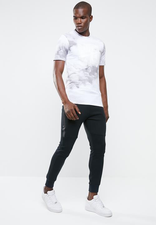 Nike - NSW air tee - grey & white