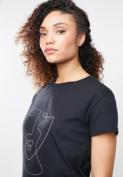 Superbalist - Graphic T-shirt - black