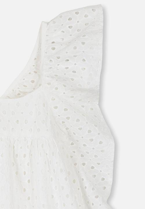 Cotton On - Dot dress - white 