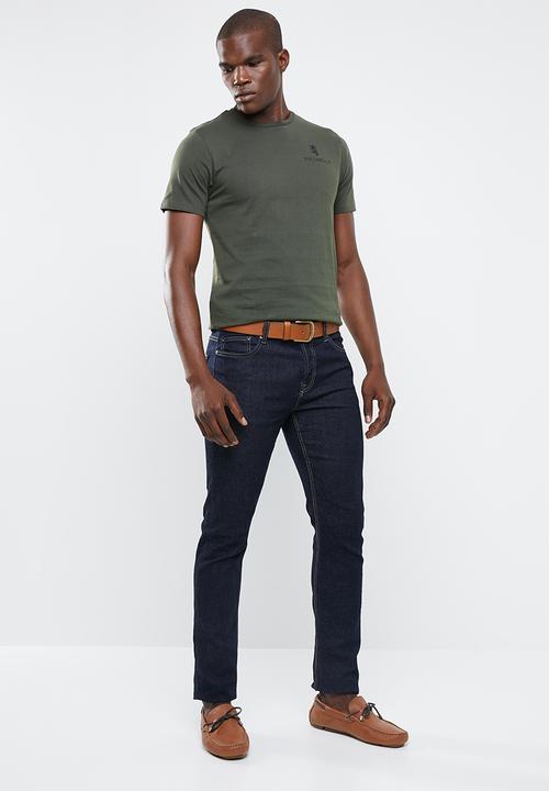 Pringle of Scotland - Leo round neck tee - green