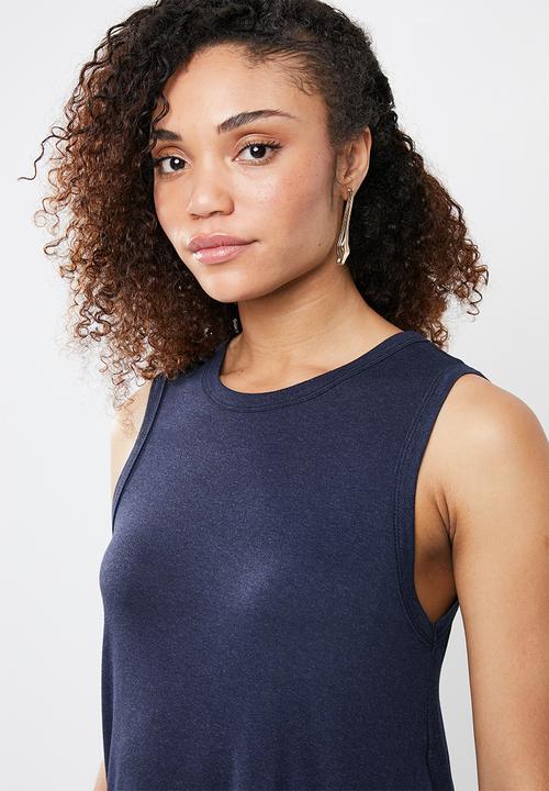 Superbalist - Asymmetric vest - navy