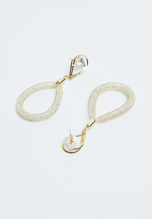 Joy Collectables - Statement drop earrings - gold