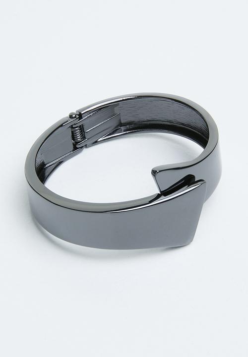 Joy Collectables - Bold cuff bangle - grey