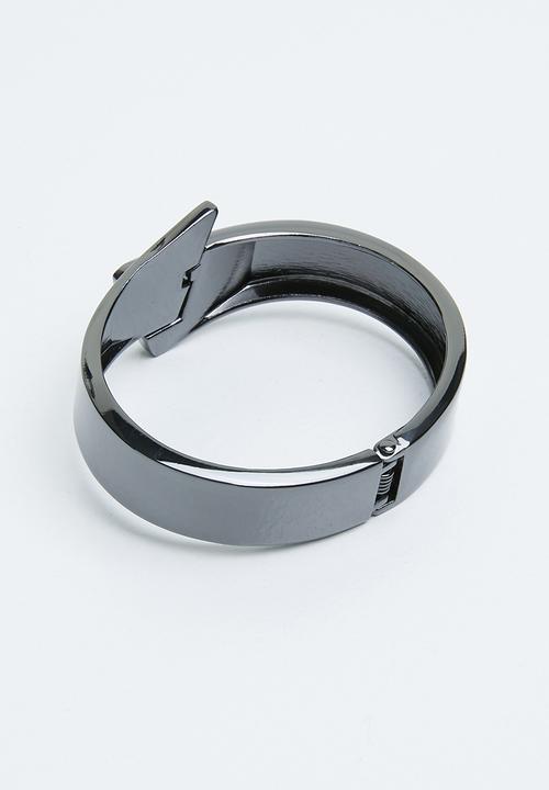 Joy Collectables - Bold cuff bangle - grey
