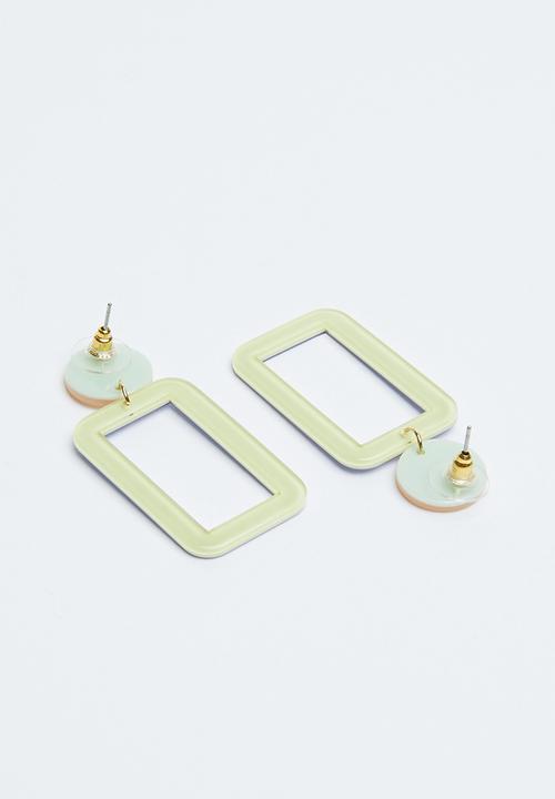 Joy Collectables - Statement earrings - purple & pink