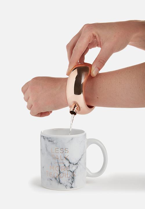 Typo - Flask bangle - rose gold 