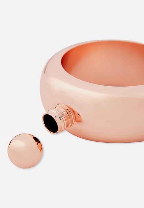 Typo - Flask bangle - rose gold 