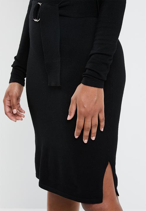 Vero Moda - Sidse glory o-neck dress - black