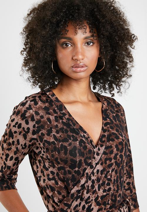 ONLY - Anni 3/4 Jumpsuit - brown