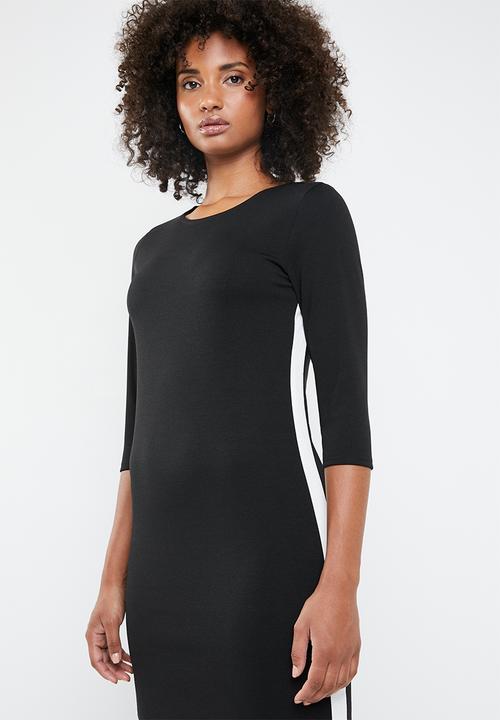 ONLY - Brilliant 3/4 dress - black & white