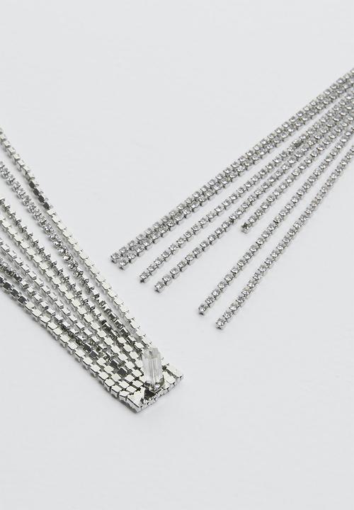 Vero Moda - Sina tassel earrings - silver