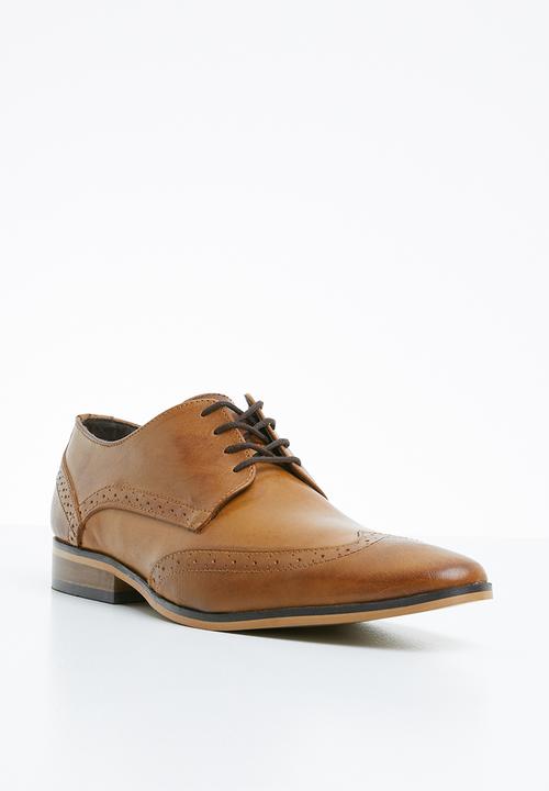 Superbalist - Faghri leather brogue - tan