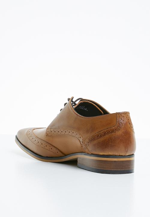 Superbalist - Faghri leather brogue - tan