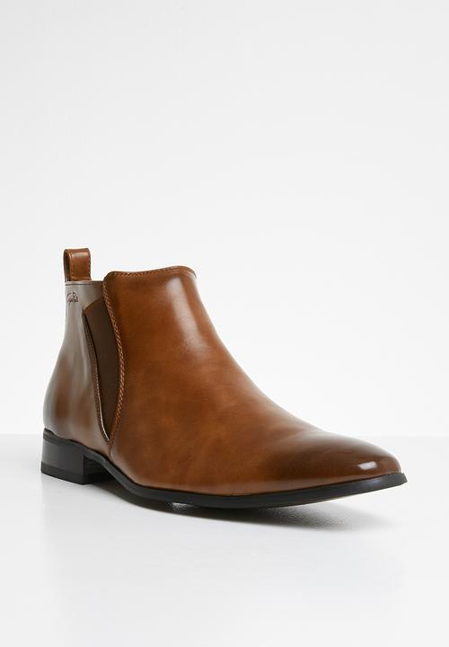 Gino Paoli - Fancy gusset boot - brown