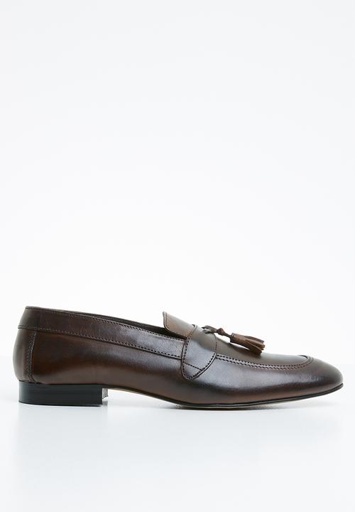 Jaymes leather loafer - brown 