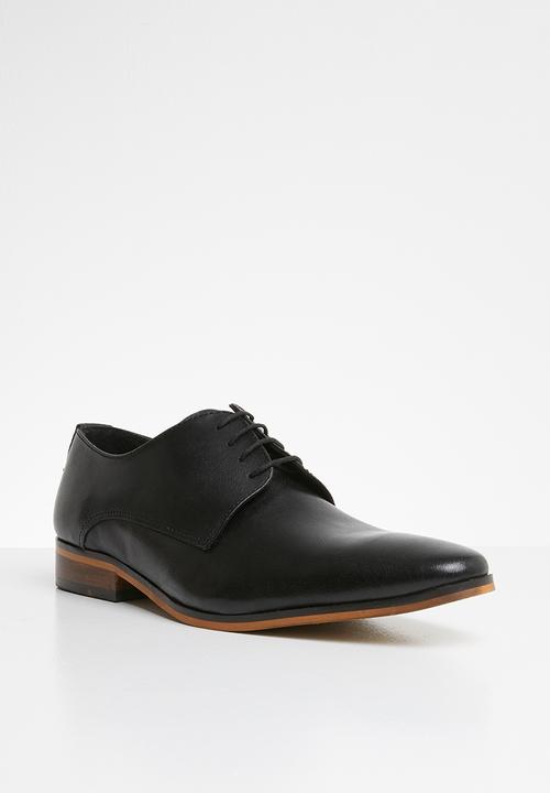 Superbalist - Nathan leather derby - black