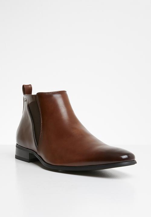 Gino Paoli - Fancy gusset boot - brown