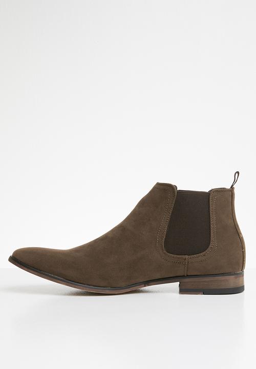 Superbalist - Chelsea boot with back pull tab - brown