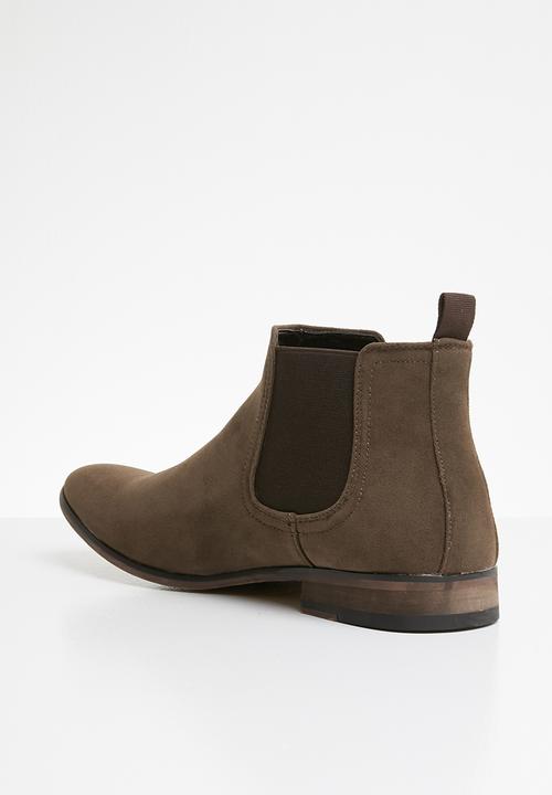Superbalist - Chelsea boot with back pull tab - brown
